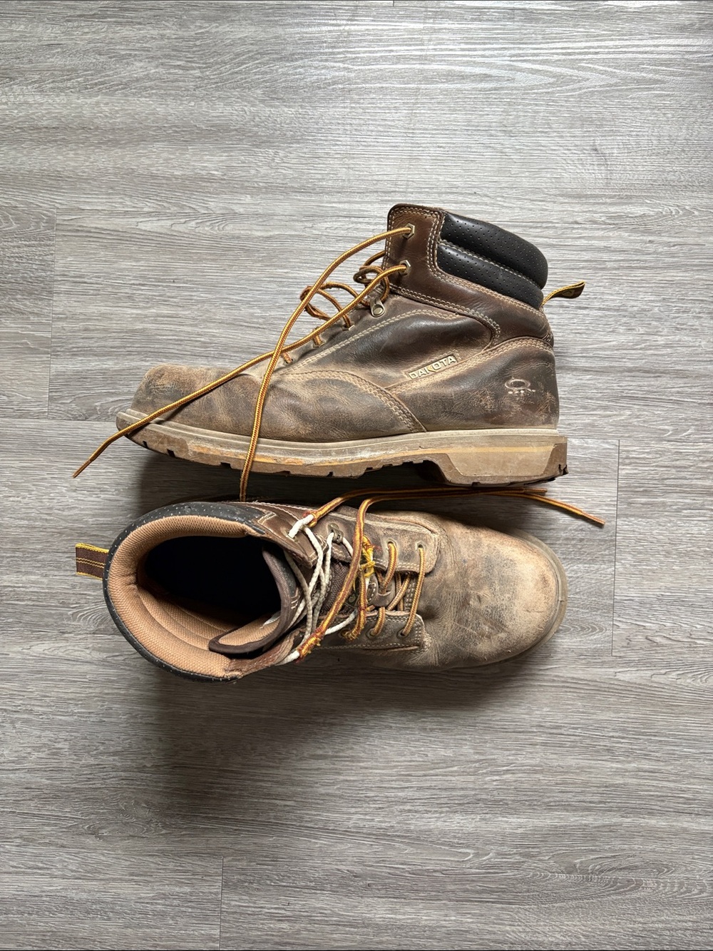 Dakota steel toe work boots